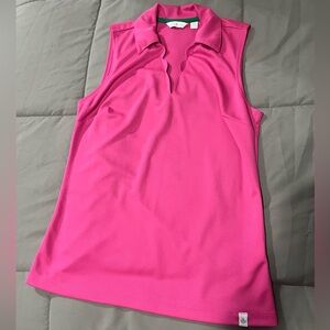 Lady Hagen Scalloped Golf Polo